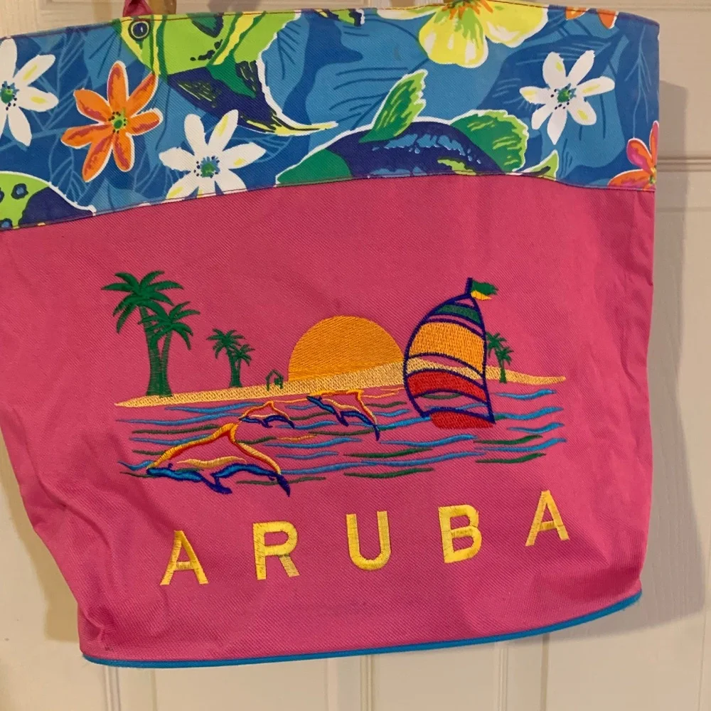 Aruba pink multi